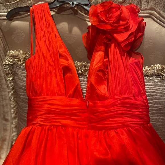 Mac Duggal Cherry Ball Gown - Picture 5 of 14